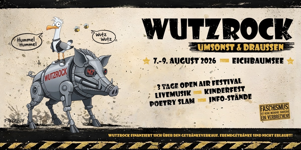Wutzrock – Umsonst & Draußen Festival in Hamburg seit 1979